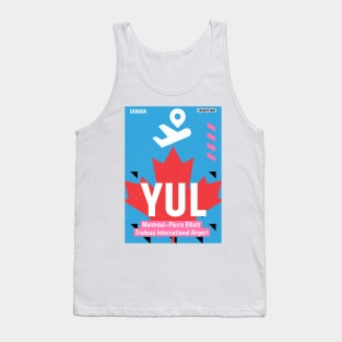 YUL airport Montreal Tank Top